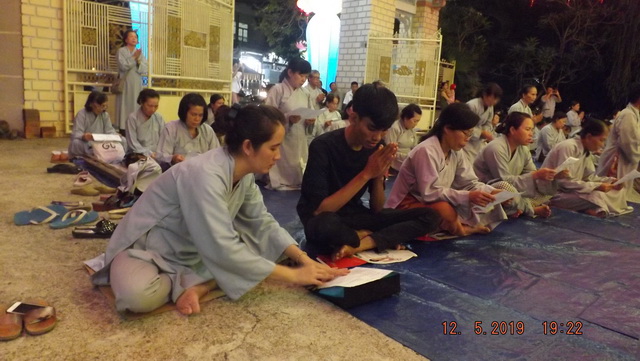 Khánh Hòa: Trang nghiêm lễ khai kinh Khánh đản tại chùa Đức Hòa