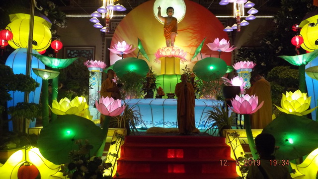 Khánh Hòa: Trang nghiêm lễ khai kinh Khánh đản tại chùa Đức Hòa