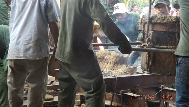 Khánh Hòa: Lễ Rót Đồng Đúc Chuông Chùa Phổ Hóa