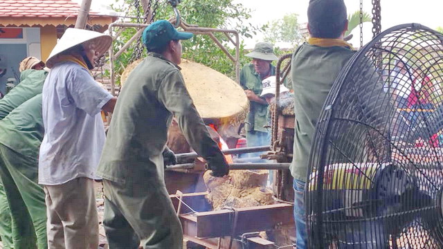 Khánh Hòa: Lễ Rót Đồng Đúc Chuông Chùa Phổ Hóa