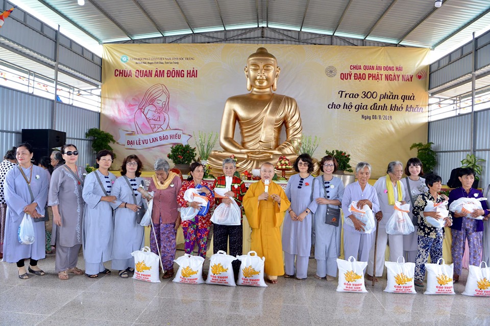 Sóc Trăng: Trang Nghiêm Đại Lễ Vu-Lan Pl. 2563 – Dl. 2019 Tại Chùa Quan Âm Đông Hải