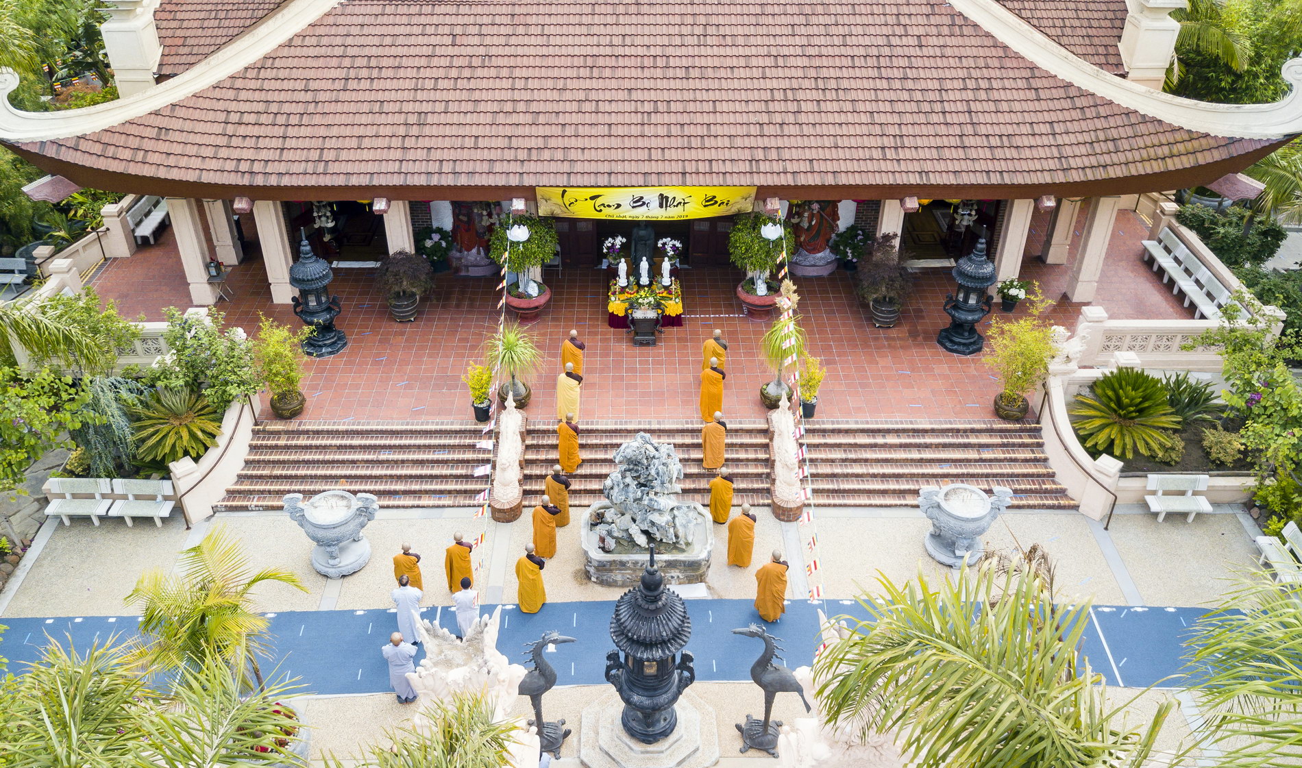 San Jose : Chùa Đức Viên tổ chức Lễ Tam bộ nhất bái