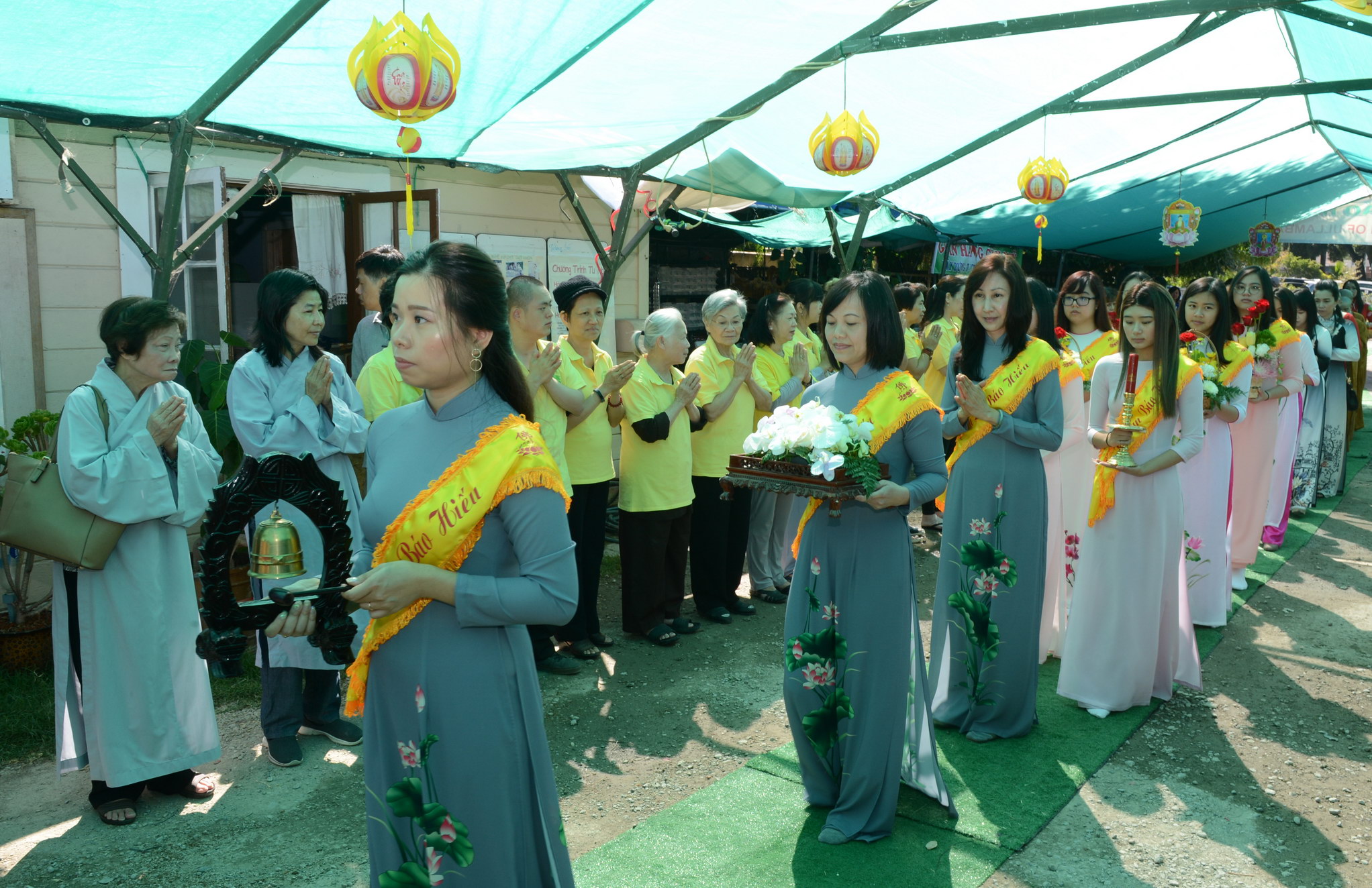 Lễ Vu Lan Báo Hiếu Pl. 2563  Tại Tu Viện Huyền Không, San Jose (Hoa Kỳ)