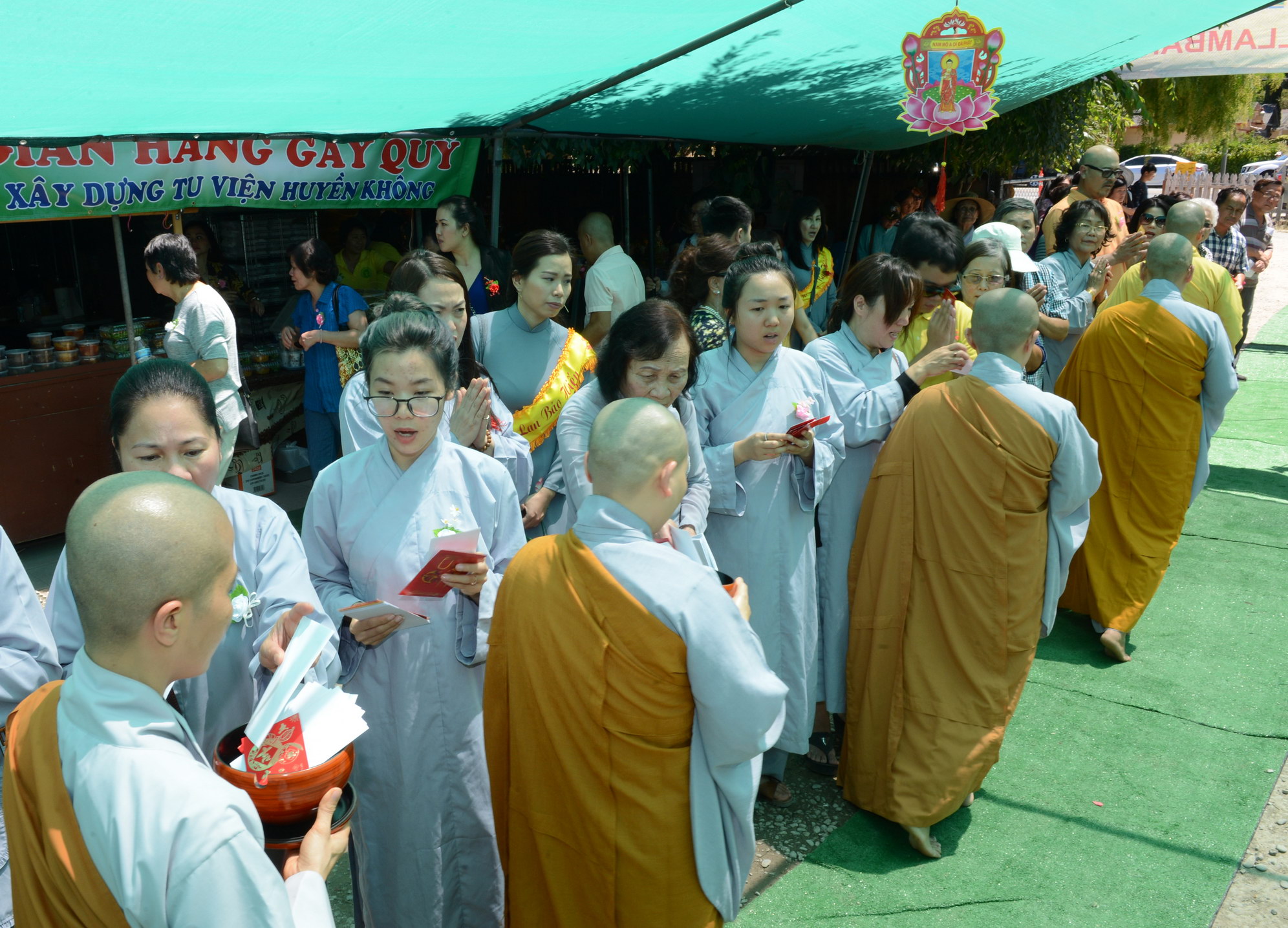 Lễ Vu Lan Báo Hiếu Pl. 2563  Tại Tu Viện Huyền Không, San Jose (Hoa Kỳ)