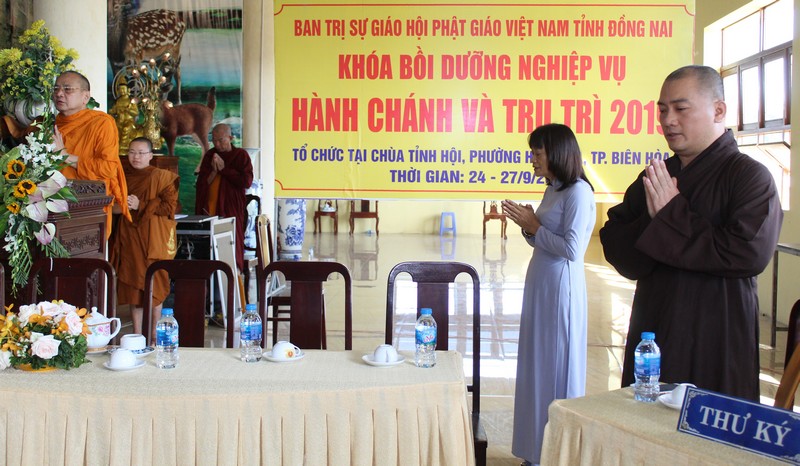 Đồng Nai: Tọa đàm chia sẻ kinh nghiệm Nghiệp vụ hành chính và trụ trì