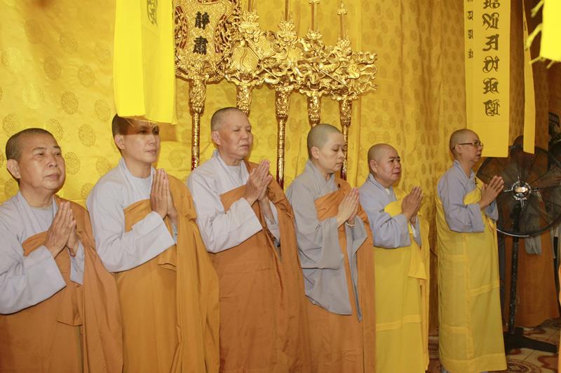 Đồng Tháp: Lễ nhập kim quan cố HT.Thích Thiện Năng