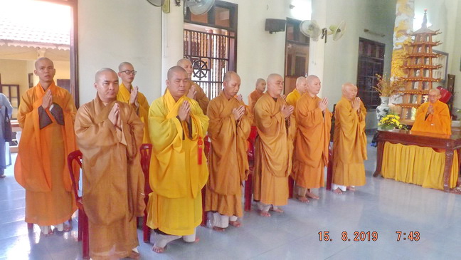 Khánh Hòa: Trang nghiêm lễ Vu lan PL.2563 tại chùa Đức Hòa