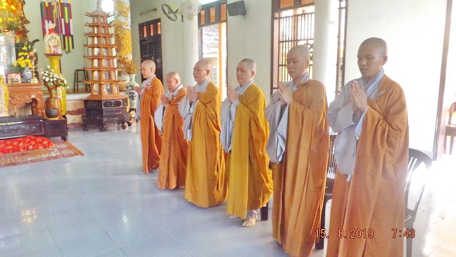 Khánh Hòa: Trang nghiêm lễ Vu lan PL.2563 tại chùa Đức Hòa