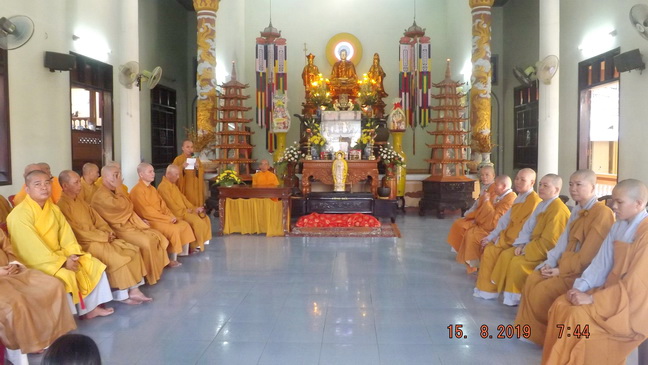 Khánh Hòa: Trang nghiêm lễ Vu lan PL.2563 tại chùa Đức Hòa