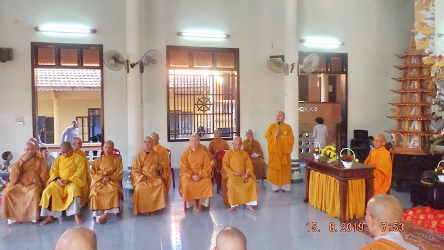 Khánh Hòa: Trang nghiêm lễ Vu lan PL.2563 tại chùa Đức Hòa