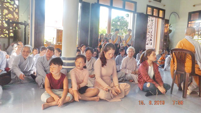 Khánh Hòa: Trang nghiêm lễ Vu lan PL.2563 tại chùa Đức Hòa
