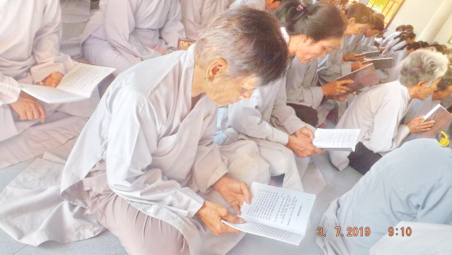 Khánh Hòa: Khóa tu “Một ngày an lạc” tại chùa Đức Hòa