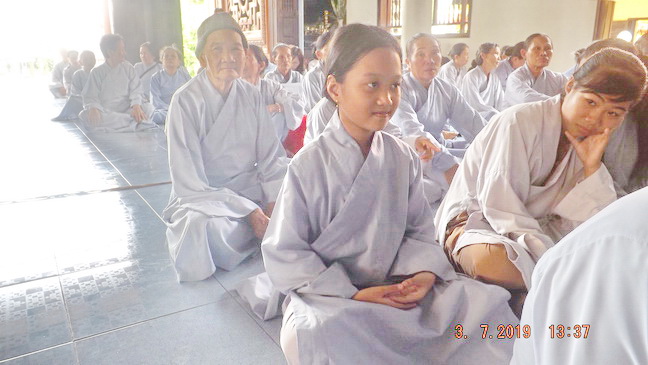 Khánh Hòa: Khóa tu “Một ngày an lạc” tại chùa Đức Hòa