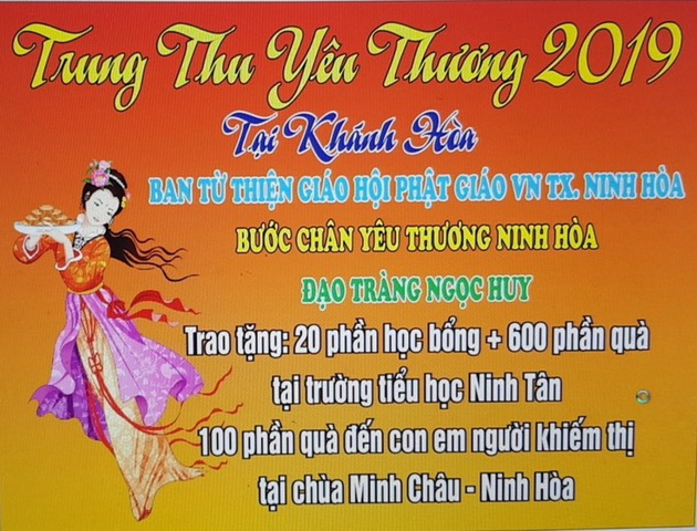 Trung thu yêu thương 2019 cho trẻ em khó khăn