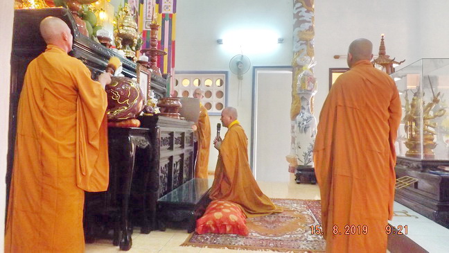 Khánh Hòa: Trang nghiêm lễ Vu lan PL.2563 tại chùa Đức Hòa