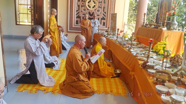 Khánh Hòa: Trang nghiêm lễ Vu lan PL.2563 tại chùa Đức Hòa