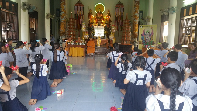 GĐPT chùa Đức Hòa tổ chức Hội trại Câu Na La