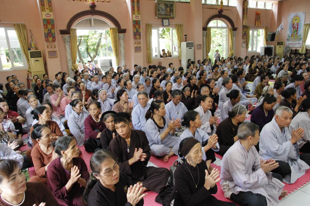 Hà Nội : Xúc Động Lễ Vu Lan Báo Hiếu tại Chùa Sủi – Đại Dương Sùng Phúc Tự (Gia Lâm – Hà Nội )