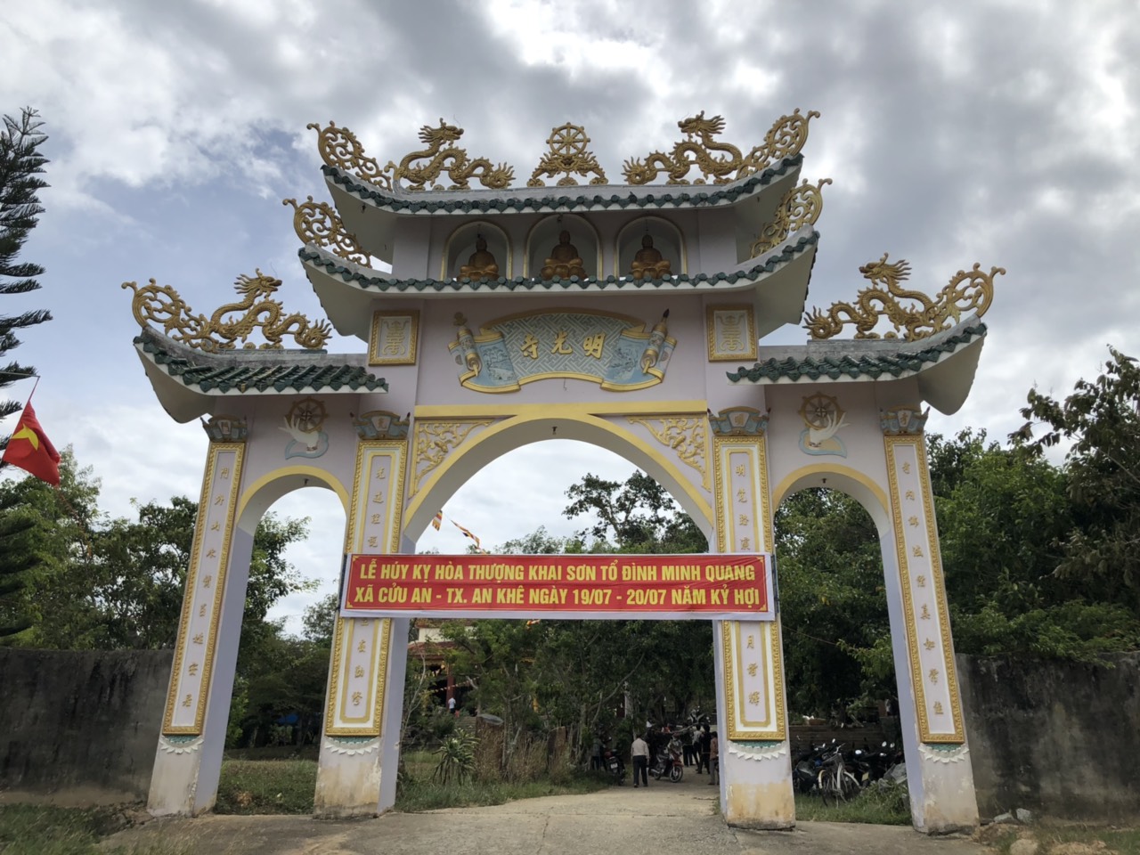 Tổ đình Minh Quang (An Khê, Gia Lai): Lễ Tưởng niệm Hòa thượng Ân sư Thích Giác Đạo