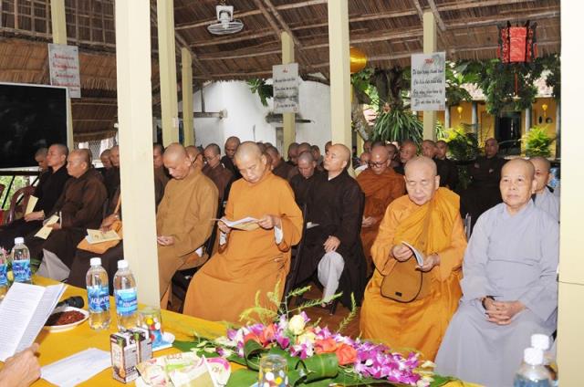 Phật giáo Quảng Nam phổ biến Nội quy Ban Tăng sự TƯGH tại đạo tràng an cư tổ đình Phước Lâm