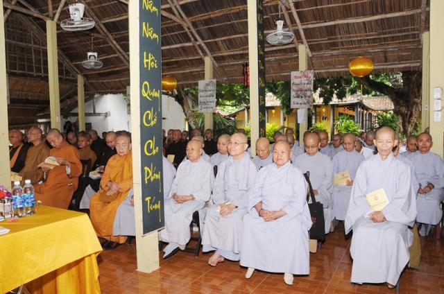Phật giáo Quảng Nam phổ biến Nội quy Ban Tăng sự TƯGH tại đạo tràng an cư tổ đình Phước Lâm