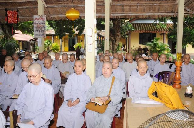 Phật giáo Quảng Nam phổ biến Nội quy Ban Tăng sự TƯGH tại đạo tràng an cư tổ đình Phước Lâm