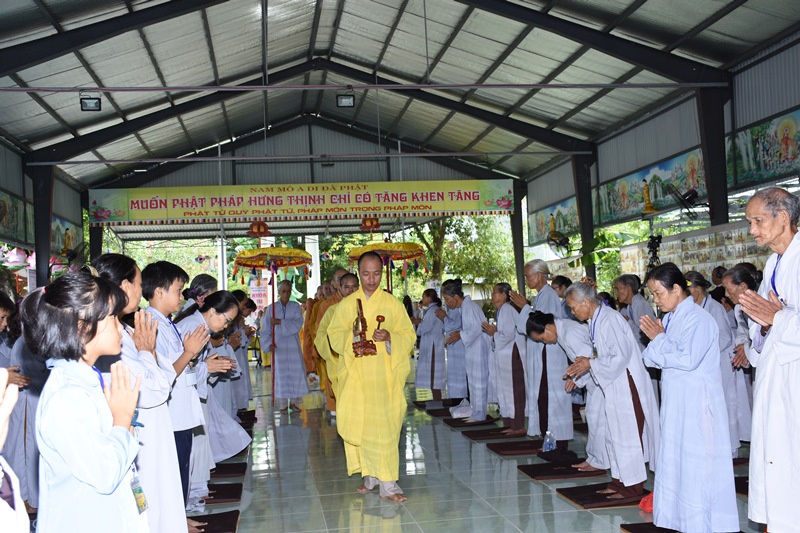 Quảng  Nam: Khai mạc khóa tu An lạc lần thứ 6 tại chùa Duy Trung-Duy Xuyên