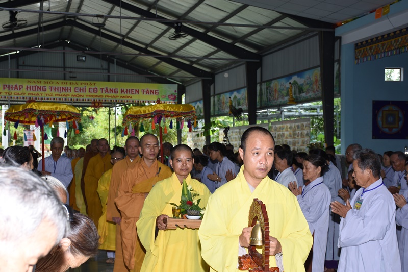 Quảng  Nam: Khai mạc khóa tu An lạc lần thứ 6 tại chùa Duy Trung-Duy Xuyên