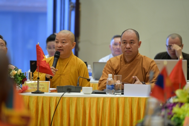 Ban thư ký Diễn đàn Phật giáo châu Á vì hòa bình họp tại chùa Bái Đính