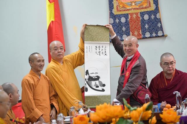 Ban thường trực của Diễn đàn Phật giáo châu Á vì hoà bình (ABCP) thăm GHPGVN và Bộ Nội vụ