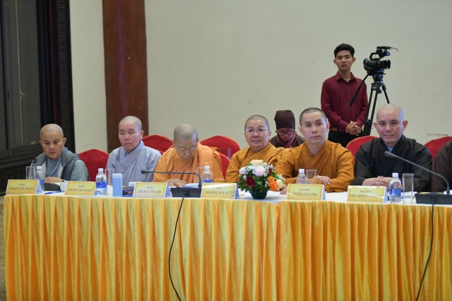 Ban thư ký Diễn đàn Phật giáo châu Á vì hòa bình họp tại chùa Bái Đính