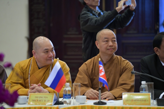 Ban thư ký Diễn đàn Phật giáo châu Á vì hòa bình họp tại chùa Bái Đính