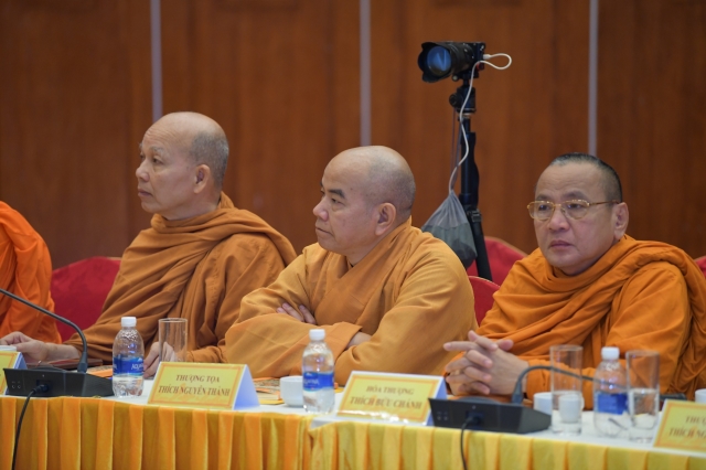 Ban thư ký Diễn đàn Phật giáo châu Á vì hòa bình họp tại chùa Bái Đính