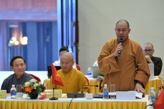 Ban thư ký Diễn đàn Phật giáo châu Á vì hòa bình họp tại chùa Bái Đính