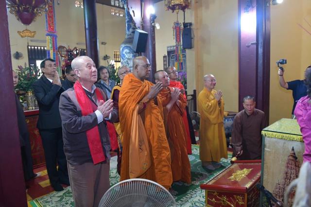 Ban thường trực của Diễn đàn Phật giáo châu Á vì hoà bình (ABCP) thăm GHPGVN và Bộ Nội vụ