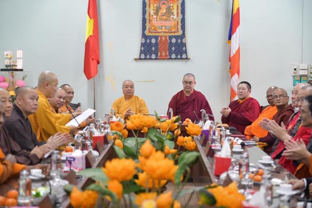 Ban thường trực của Diễn đàn Phật giáo châu Á vì hoà bình (ABCP) thăm GHPGVN và Bộ Nội vụ