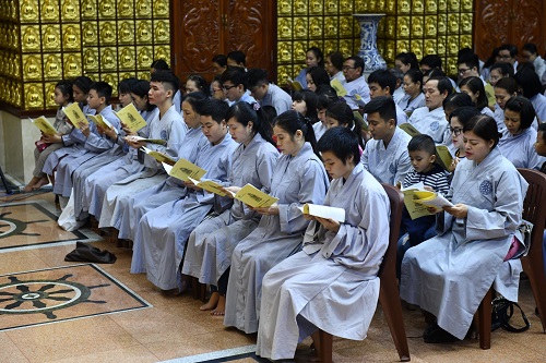 Chùa Giác Ngộ: 850 Người phát nguyện làm con Phật