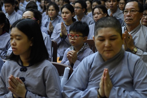 Chùa Giác Ngộ: 850 Người phát nguyện làm con Phật