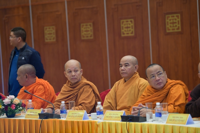 Ban thư ký Diễn đàn Phật giáo châu Á vì hòa bình họp tại chùa Bái Đính