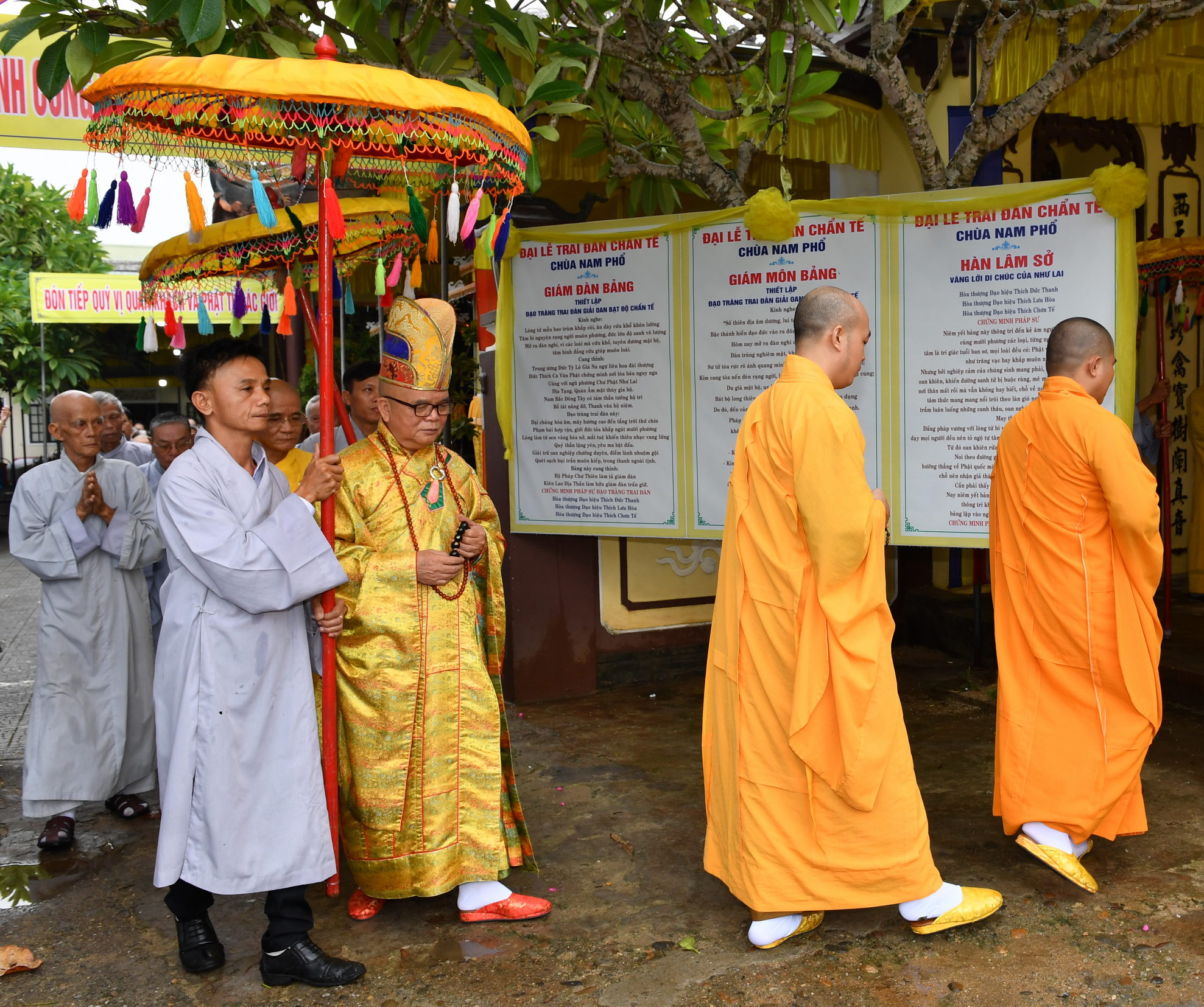 Chùa Nam Phổ, Huế  Tổ Chức Đại Lễ Trai Đàn Chẩn Tế Năm 2019