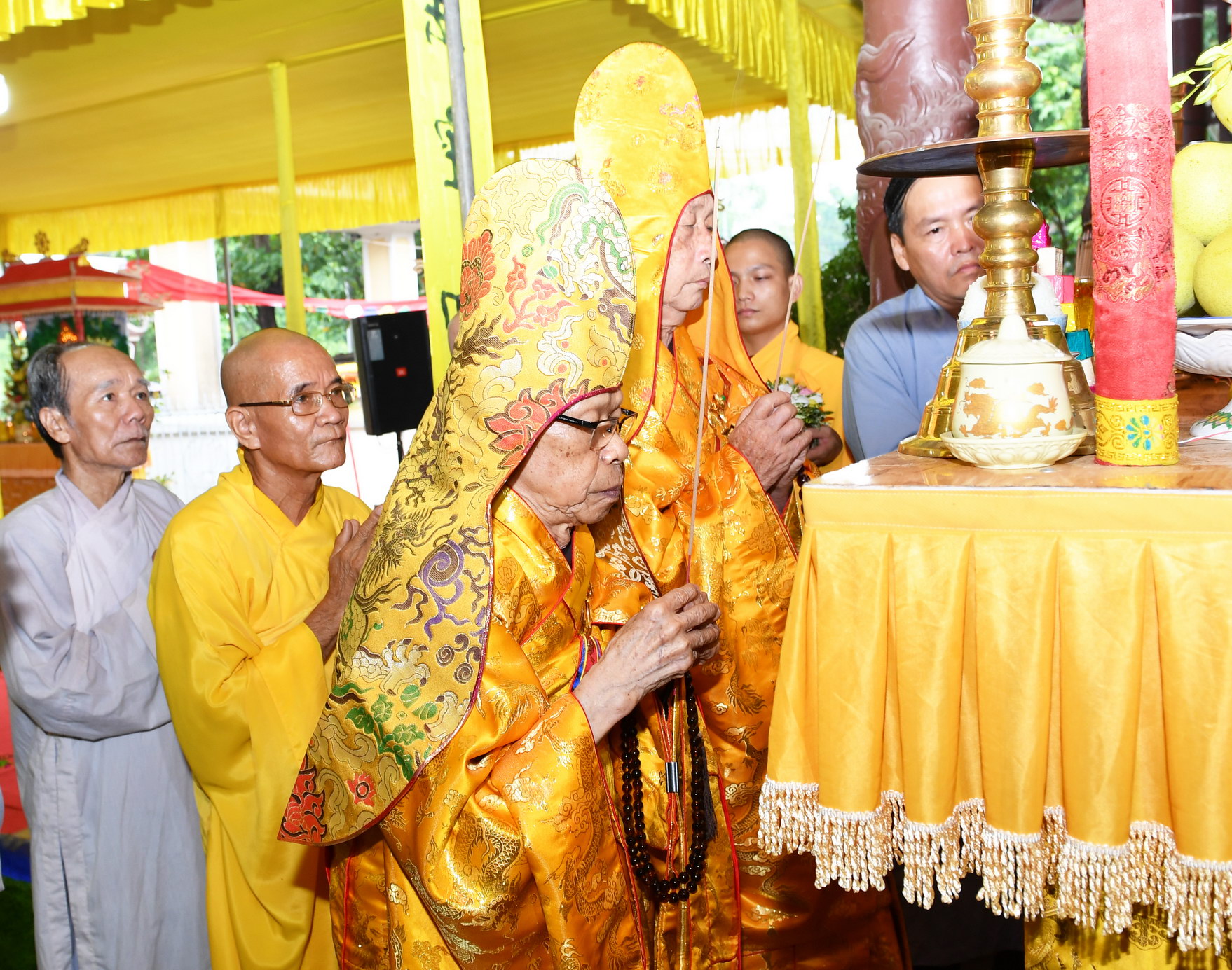 Chùa Nam Phổ, Huế  Tổ Chức Đại Lễ Trai Đàn Chẩn Tế Năm 2019