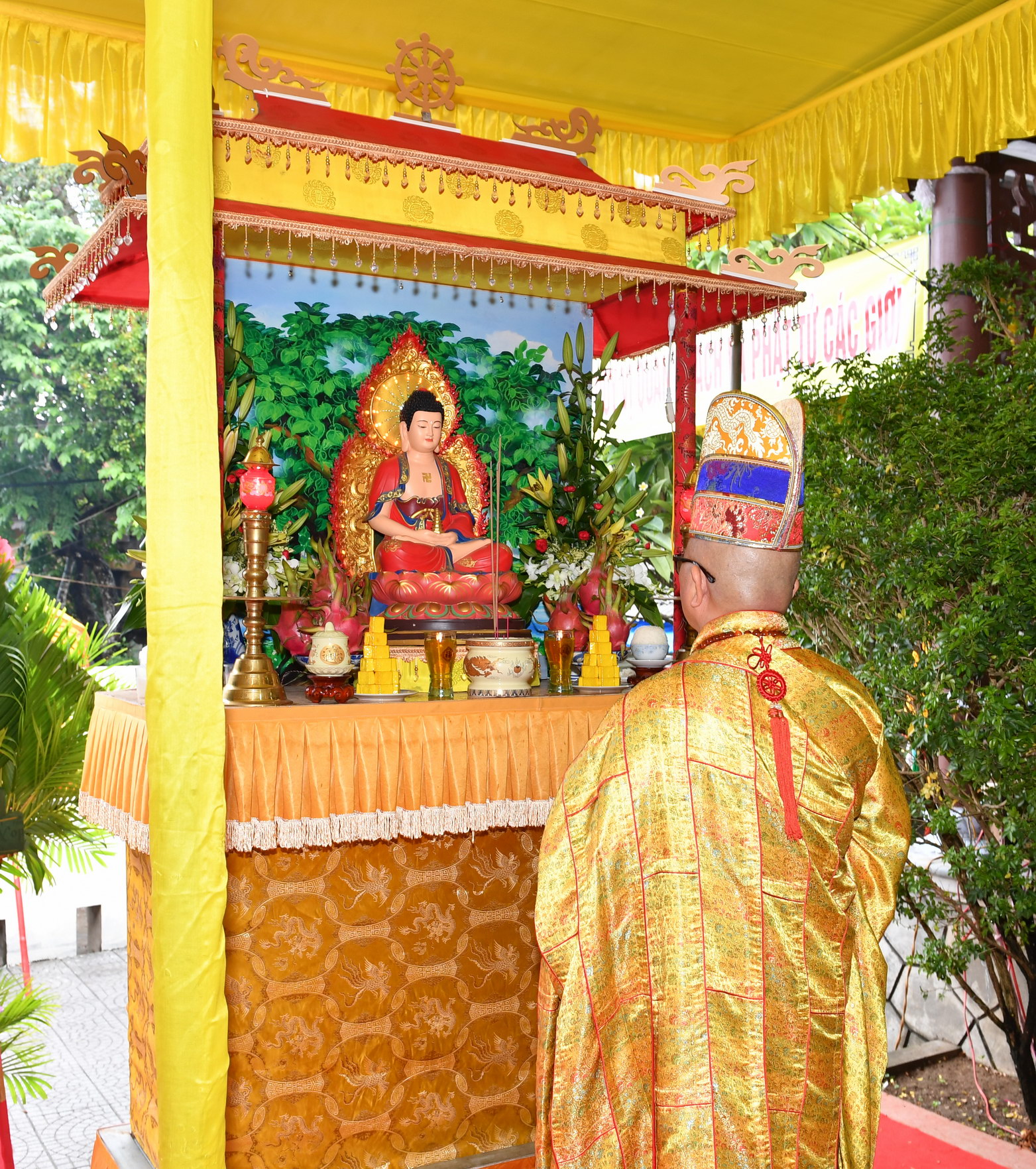 Chùa Nam Phổ, Huế  Tổ Chức Đại Lễ Trai Đàn Chẩn Tế Năm 2019