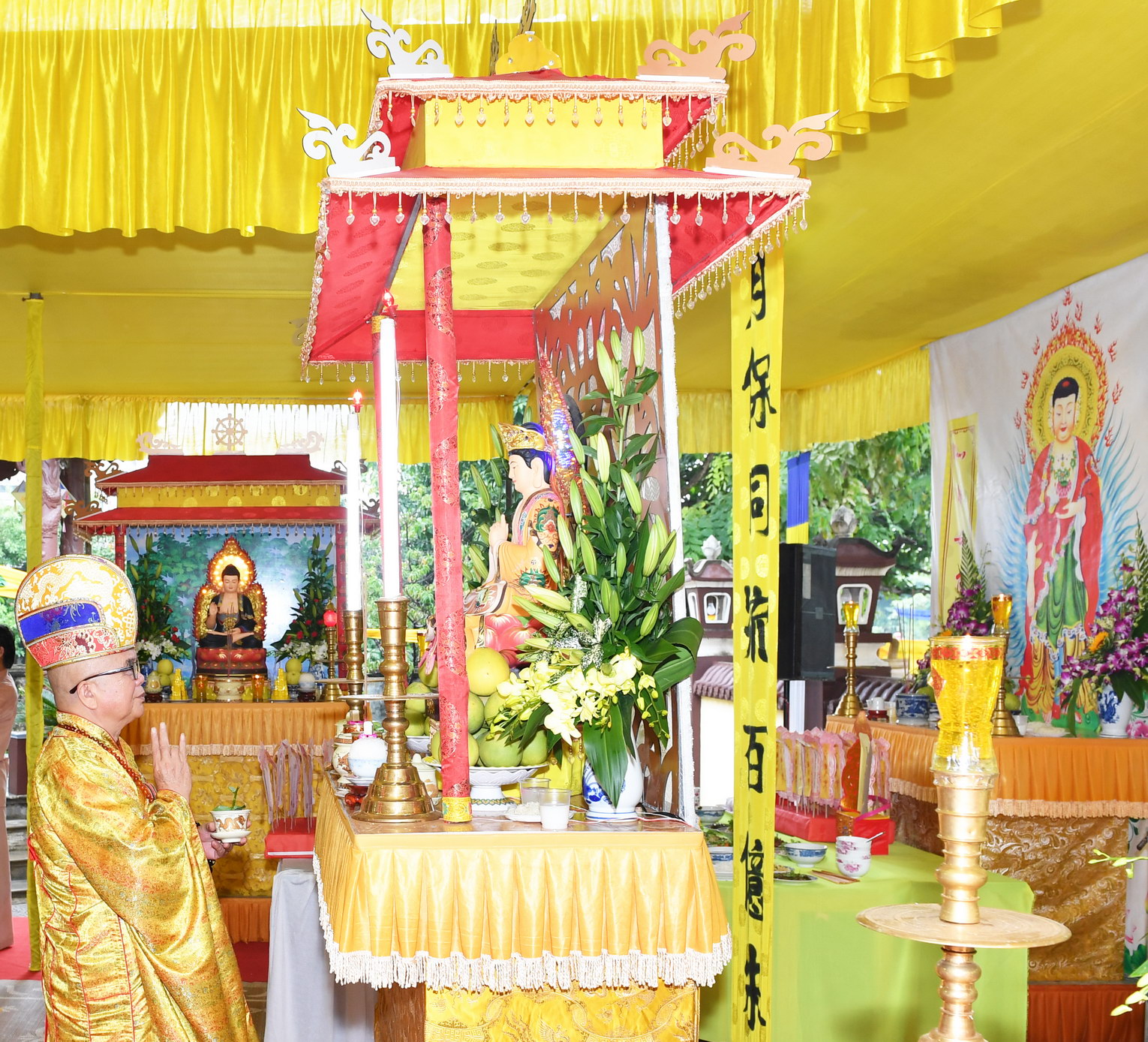 Chùa Nam Phổ, Huế  Tổ Chức Đại Lễ Trai Đàn Chẩn Tế Năm 2019