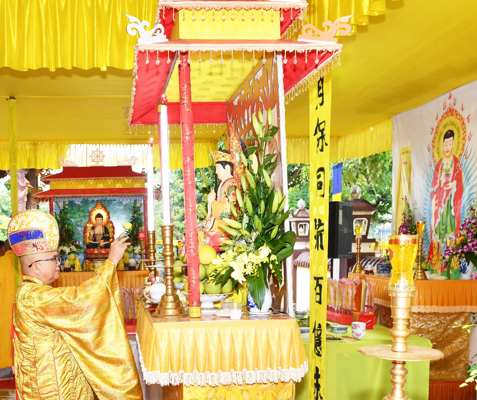 Chùa Nam Phổ, Huế  Tổ Chức Đại Lễ Trai Đàn Chẩn Tế Năm 2019