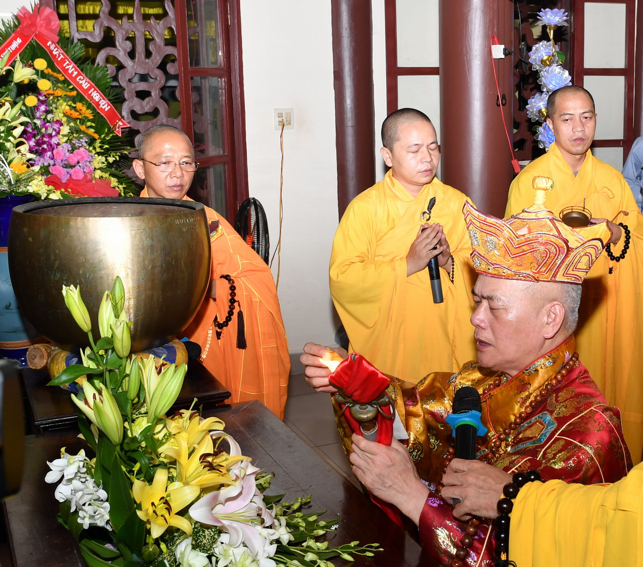 Chùa Nam Phổ, Huế  Tổ Chức Đại Lễ Trai Đàn Chẩn Tế Năm 2019