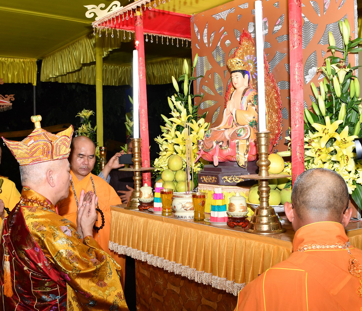 Chùa Nam Phổ, Huế  Tổ Chức Đại Lễ Trai Đàn Chẩn Tế Năm 2019