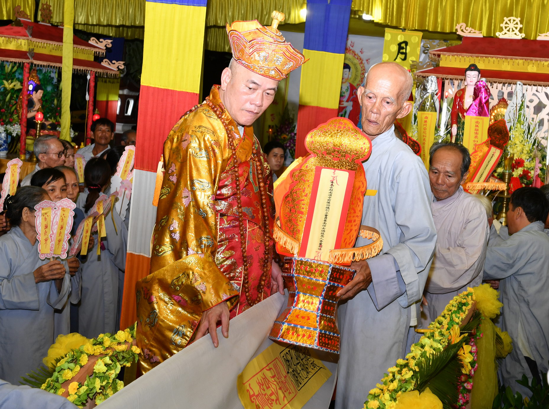 Chùa Nam Phổ, Huế  Tổ Chức Đại Lễ Trai Đàn Chẩn Tế Năm 2019
