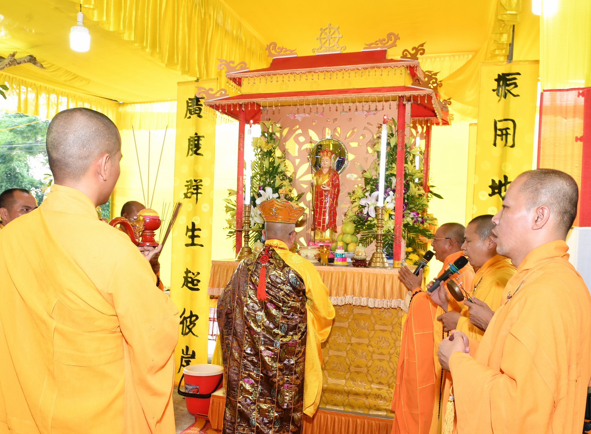 Chùa Nam Phổ, Huế  Tổ Chức Đại Lễ Trai Đàn Chẩn Tế Năm 2019