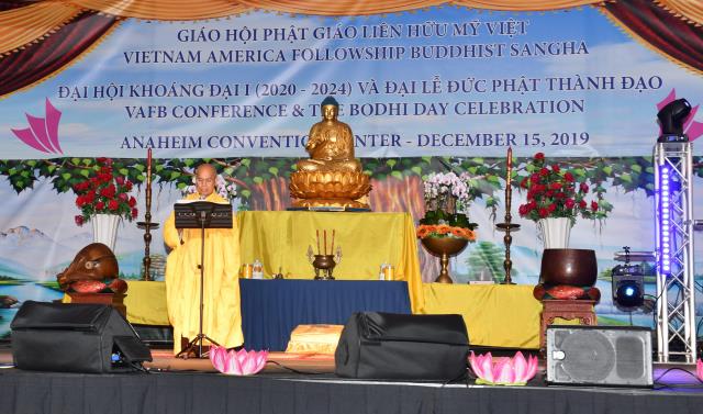 GIÁO HỘI PHẬT GIÁO LIÊN HỮU MỸ - VIỆT TỔ CHỨC ĐẠI LỄ ĐỨC PHẬT THÀNH ĐẠO &amp; ĐẠI HỘI KHOÁNG ĐẠI KỲ I (2020-2024)