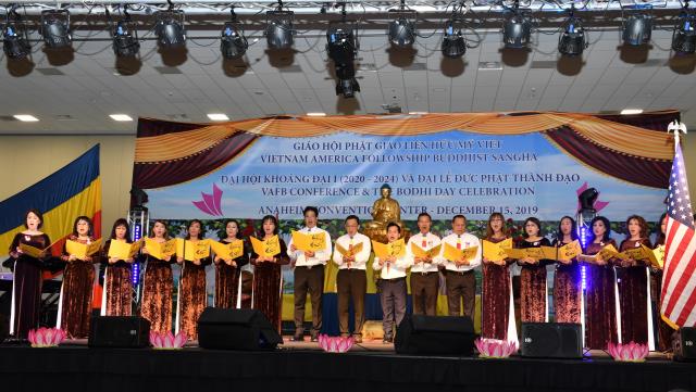 GIÁO HỘI PHẬT GIÁO LIÊN HỮU MỸ - VIỆT TỔ CHỨC ĐẠI LỄ ĐỨC PHẬT THÀNH ĐẠO &amp; ĐẠI HỘI KHOÁNG ĐẠI KỲ I (2020-2024)